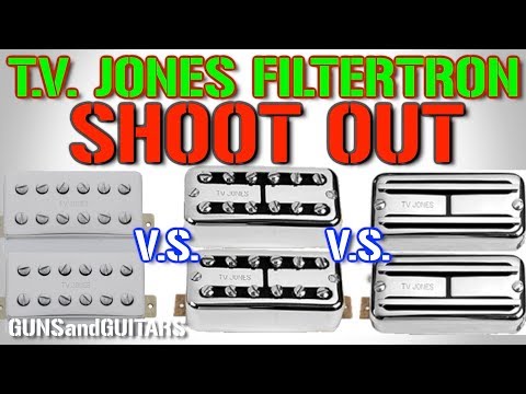 A TRUE Comparison: TV Jones Classic vs Super'tron vs Power'tron Filtertron Sound Test