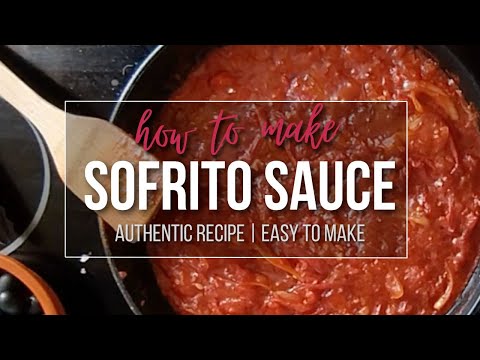 How to Make Sofrito | Spanish recipe that’s the cornerstone of Spanish cooking!