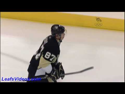 TOR 2 @ PIT 2 - Sidney Crosby Scores - 100328