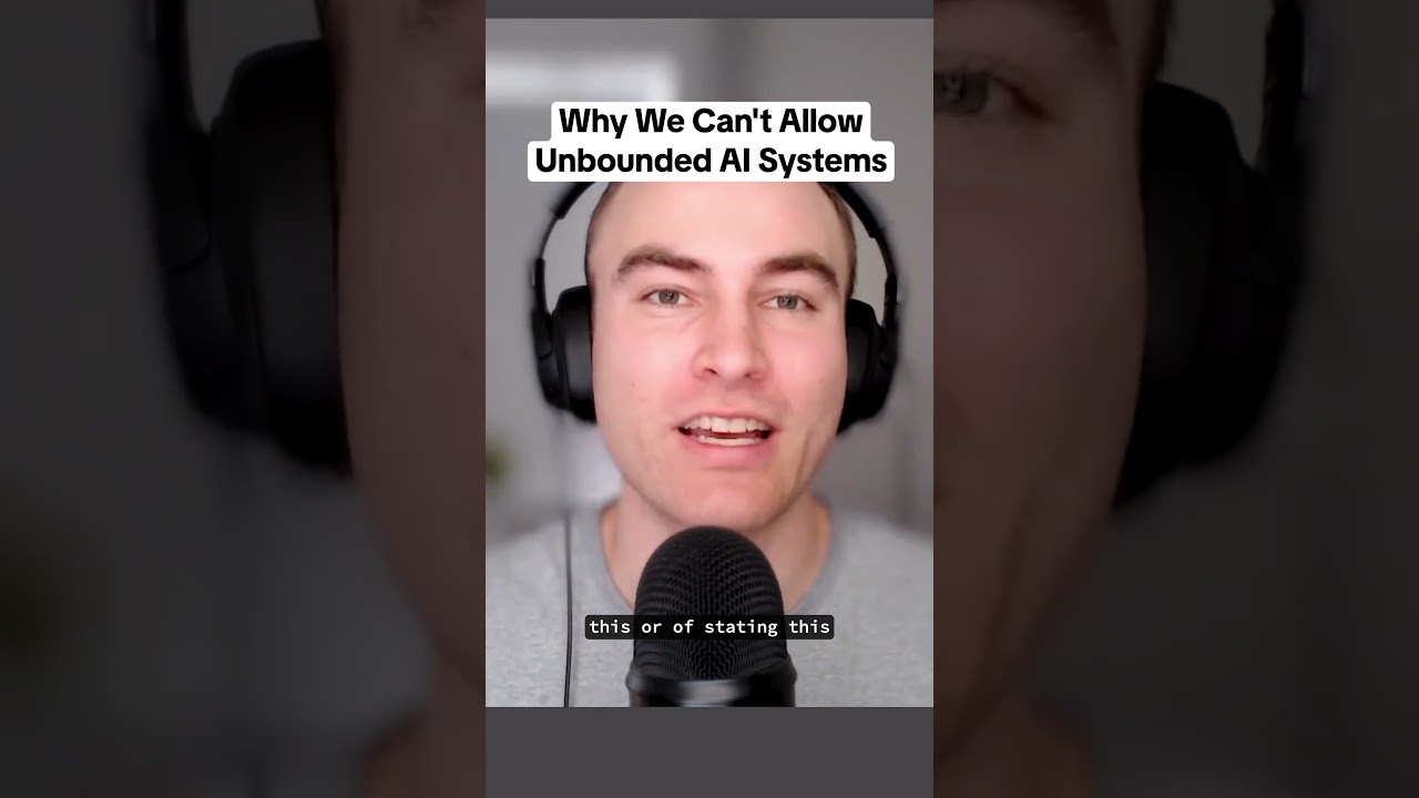 NO UNBOUNDED AIs: A Key Condition to Keep AI Safe for Humanity