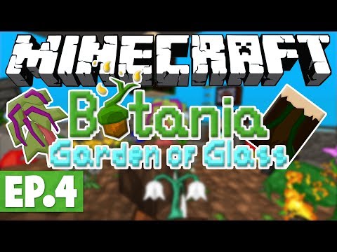 Botania: Garden Of Glass - Drum Of The Wild & Our First Challenge! #4 [Modded Minecraft Skyblock]
