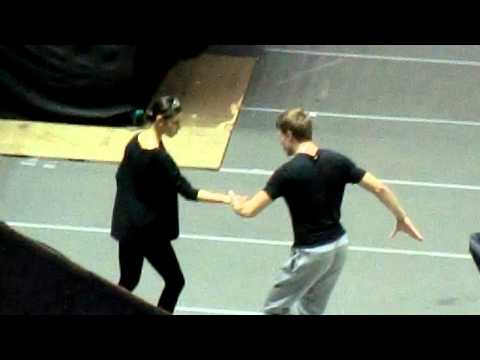 NHK Trophy 2013. Ilinykh/Katsalapov off-ice warm up (video 2)