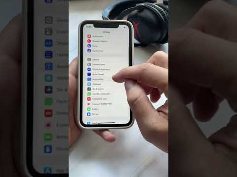 How to disable the auto brightness function on the iPhone display