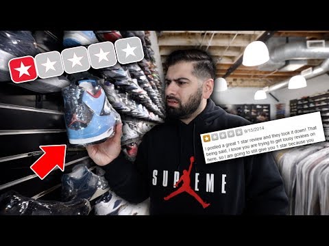 I WENT TO THE WORST RATED SNEAKER STORES IN MY CITY