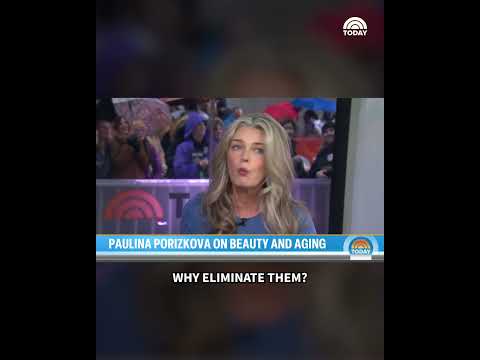 Paulina Porizkova on beauty and aging