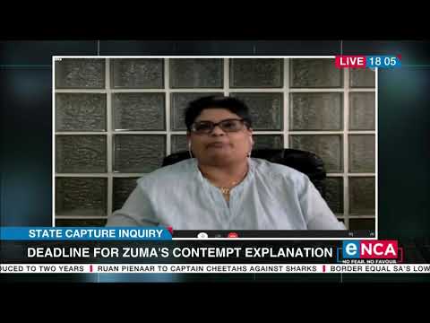 Deadline day for Zuma ConCourt contempt explanation