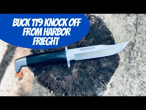The Gordon Bowie from Harbor Freight (Buck 119 Knock Off)