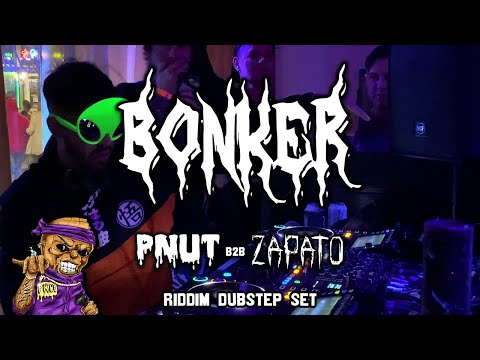 BONKER & PNUT B2B ZAPATO (NYE Show w/ Codd Dubz) | Riddim Dubstep