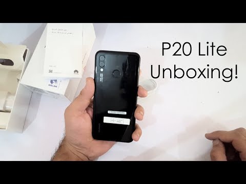 Huawei P20 Lite Unboxing, Setup & First Look!!!