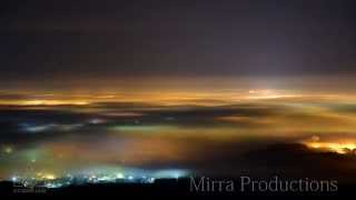 Iasi After Midnight - the beauty of fog in the moonlight - Timelapse