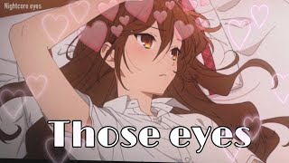 Download lagu Nightcore - Those eyes || New West || NV || Lyric Video || mp3