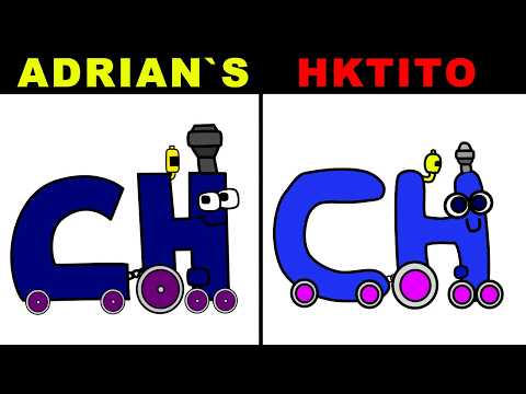 🤔 WHAT if Adrian`s was HKTITO`s Style Alphabet Lore ❓ | Animation