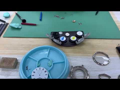 【Patek Philippe 百達翡麗PP維修】PP Repair 百達翡麗型號215 機芯抹油