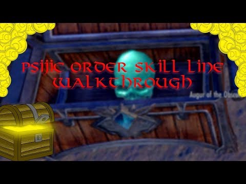ESO | Psijic Order Skill Line Walkthrough [Part 1]
