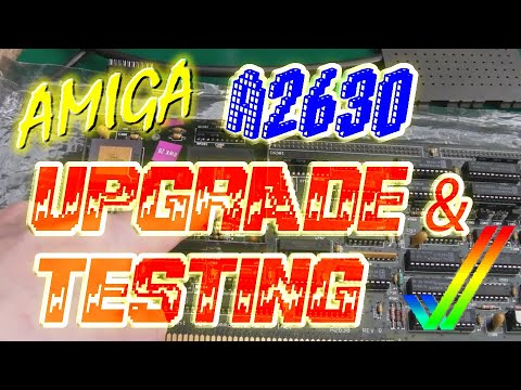Commodore Amiga A2630 Upgrade & Testing (More RAM please...)