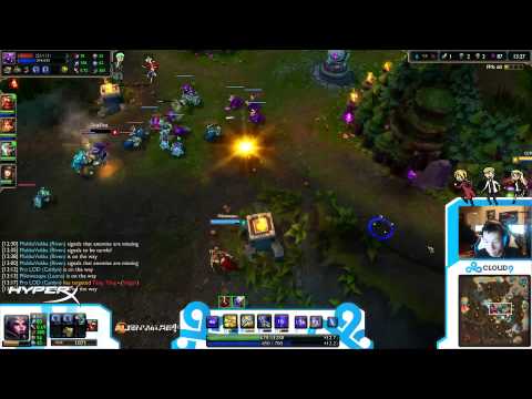 C9 Hai LeBlanc vs Veigar [Challenger Ranked solo queue mid]