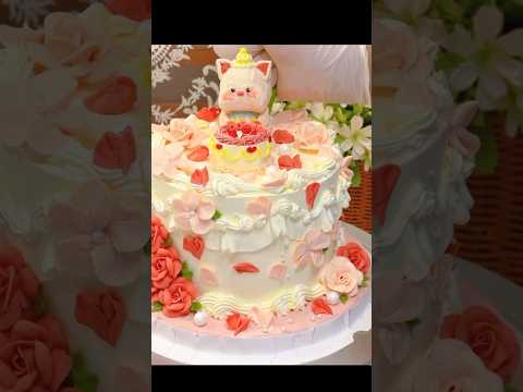 Piggy cakeHaha#chongqingwishcake#immersivecakemaking#inscake#retropipedflowercake#chongqingcustomcak