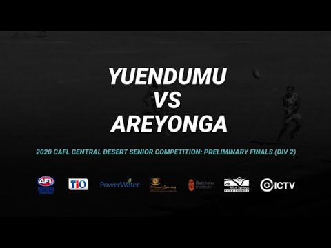 Yuendumu vs Areyonga: Preliminary Final - 2020 TIO CAFL Central Desert Senior Competition (Div 2)