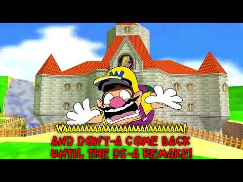 Wario Apparition WITH LYRICS THE MUSICAL - Super Mario 64 Song (UK/PAL Toned Version)