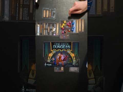 One Deck Dungeon #dice #cards #howtoplay #solo #roguelike