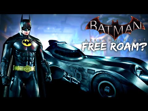 Batman Arkham Knight: 1989 Batmobile Free Roam?
