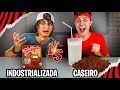 COMIDA INDUSTRIALIZADA VS COMIDA CASEIRA