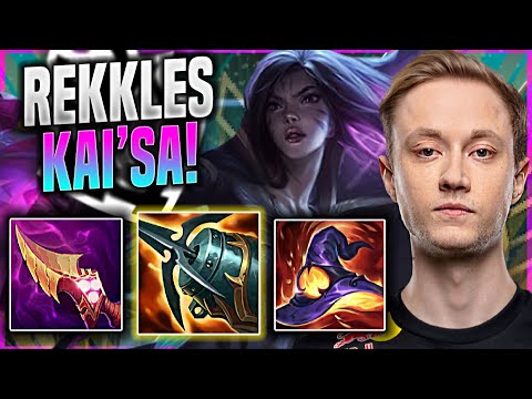 REKKLES TRAINING SOME KAI'SA! - G2 Rekkles Plays Kai'sa ADC vs Senna! | Season 11