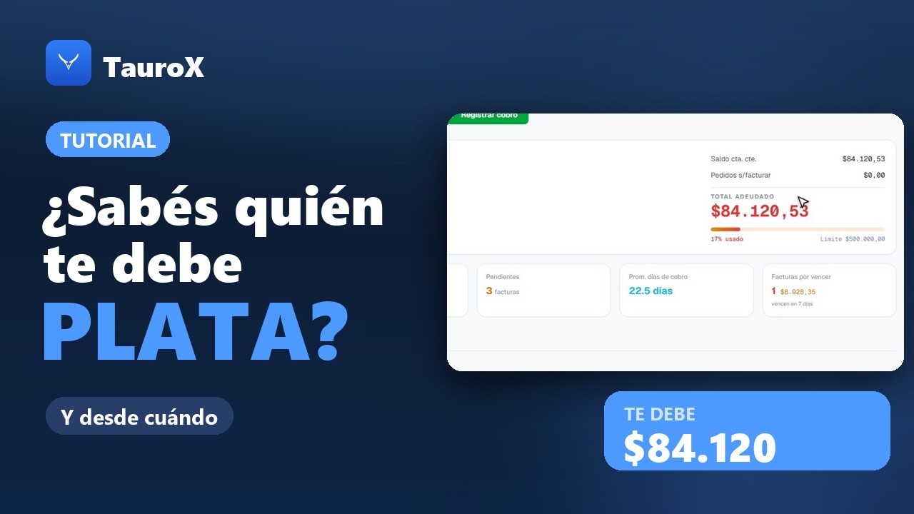 Cómo ver quién te debe y desde cuándo (cuenta corriente)