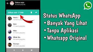 Download lagu Cara Agar Status Whatsapp Banyak Yang Lihat mp3 Download lagu Cara Agar Status Whatsapp Banyak Yang Lihat mp3