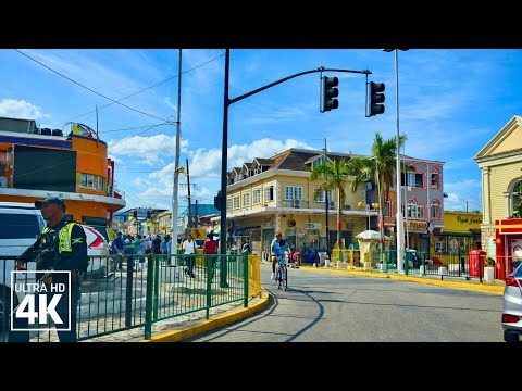 Morning Drive in Montego Bay, Jamaica / 4K 60fps HDR