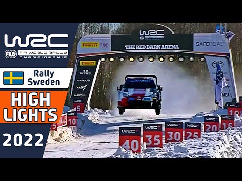 WRC Rally Highlights : Rally Sweden 2022 - Day 2 - Stage 10 to 12