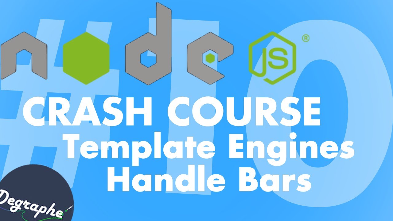 Template Engines - Handle Bars | Node JS Crash Course #10