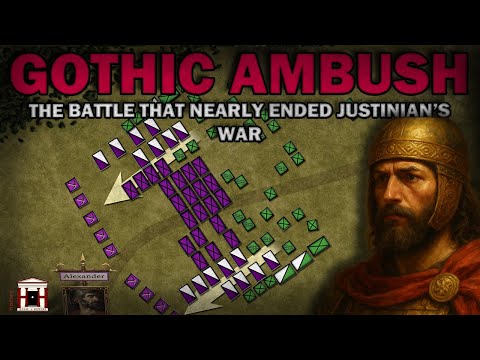 The Gothic Ambush That Shattered Rome’s Army: Battle of Faventia, 542 AD - Animated