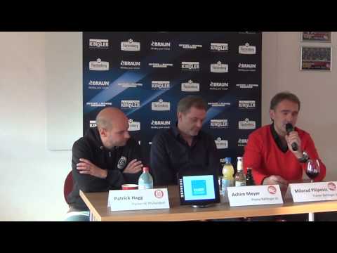 Pressekonferenz Bahlinger SC - SC Pfullendorf