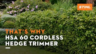 STIHL HSA 60, set 2xAK10 + 1xAL101