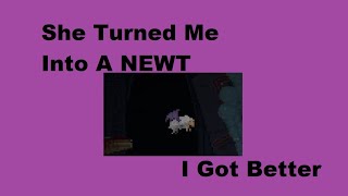 She Turned Me Into A Newt!