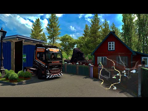 ETS2 [1.34] Player Owned House Saint Petersburg Russia