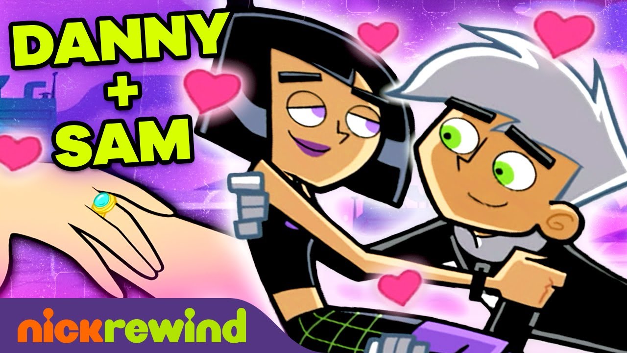 Danny and Sam's Relationship Timeline 🖤👻 Danny Phantom