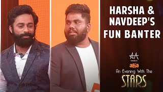 #AAPresentsAHA | Harsha & Navdeep’s fun banter | A Glimpse Of An Evening With Stars