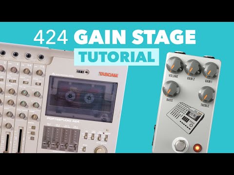 JHS 424 Gain Stage Preamp/DI Pedal image 3