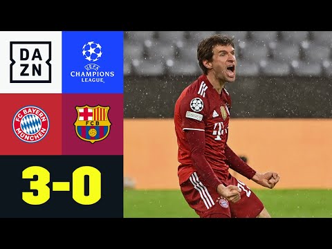 Müller bleibt Barcas Schrecken: FC Bayern - FC Barcelona 3:0 | UEFA Champions League | DAZN
