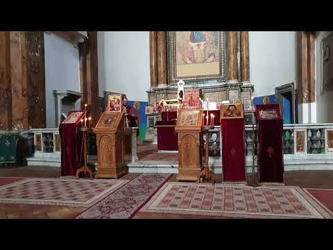 Slujba Deniei Prohodul Domnului (fragment)