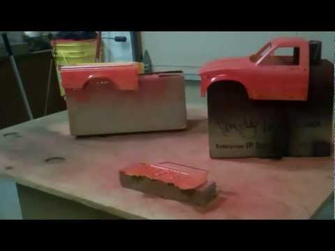 RC4WD Trail Finder 2 body, paint, and lights.