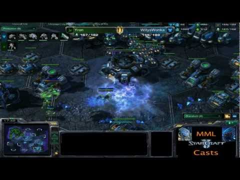 Starcraft 2 - WillysWonka vs Yron (Live Commentary) TvP