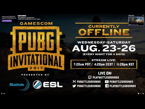 [DAY 1] Gamescom PUBG Invitational