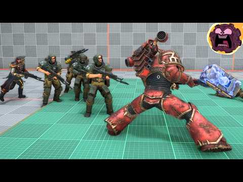 Chaos Space Marine VS Guard | Warhammer 40k Space Marine 2