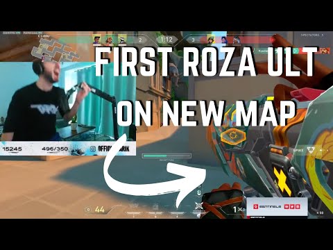 SEN tarik FIRST ROZA ULT on NEW MAP ! LOL THAT WAS QUICK | VALORANT Clips