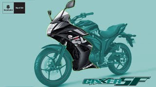 Suzuki Gixxer SF full body kit | 25 Items | Black, Blue ,Red, Grey ,White  Colour | Gixxer To Sf mod