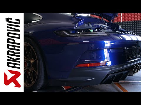 Porsche 911 GT3 992 | Wydech Akrapovic Full Evolution Race Titanium Exhaust Dyno Run | Wydechowe.pl