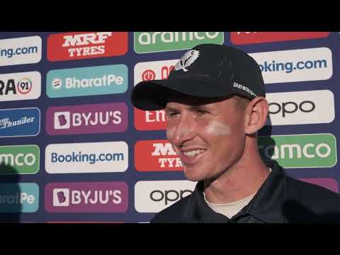 Brandon McMullen | Post-Match Press Interview | 2023 ICC World Cup Qualifiers | Scotland Vs. Oman